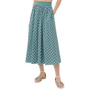 MARELLA Women's Glauco Full Midi Skirt size 6US/38EU NWT Geo Print